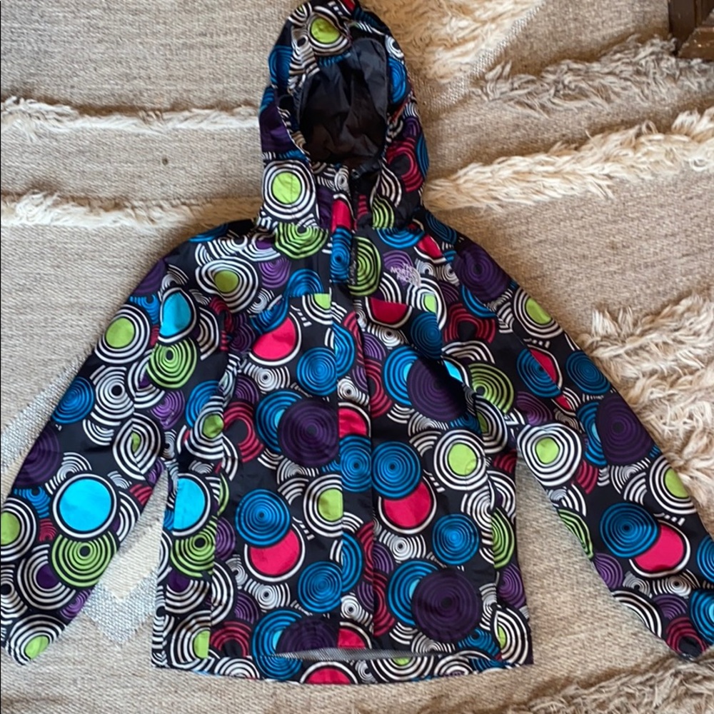 Girls North Face Rain Jacket